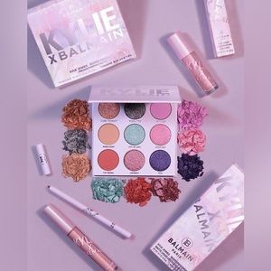 KYLIE COSMETICS X BALMAIN LIMITED EDITION EYESHADOW PALETTE GENTLY USED